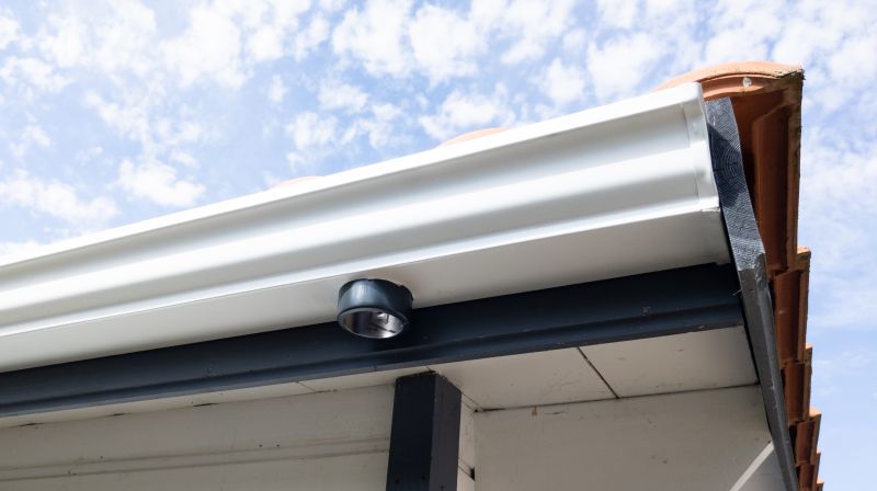 Seamless Gutter Setup