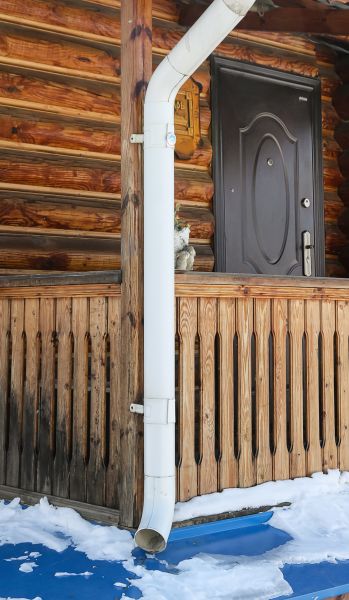 Cost of Porch Downspout Installation in Clearfield