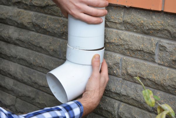 Drainage Downspout Repair in Clearfield