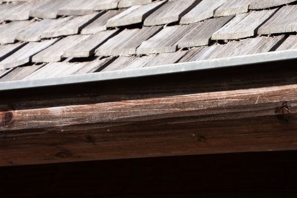 Wood Rain Gutter Installation in Clearfield